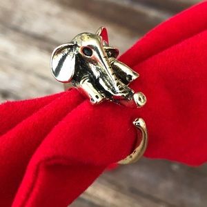 Ring Lucky Elephant, Adjustable